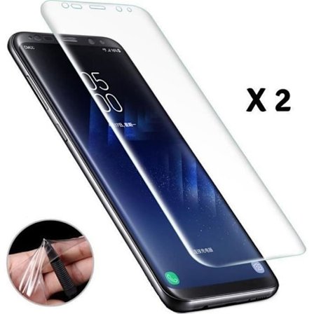 Skydd film - Phonillico - Samsung Galaxy S9 PLUS - Paket med 2 - Premium plast - Ultra tunn