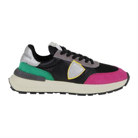 Philippe Model, Antibes LOW Sneakers Zwart, Dames, Maat:37 EU