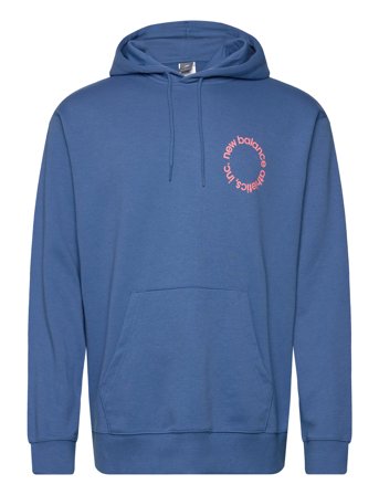 Circular Logo Hoodie Blue New Balance