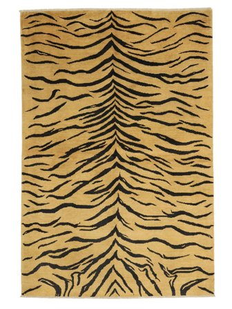 Noué À La Main Kazak Fine Tapis 167X247 De Laine Orange/Marron