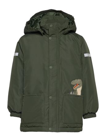 Jacket 3D Animal Dino Fôret Jakke Grønn Lindex*Betinget Tilbud