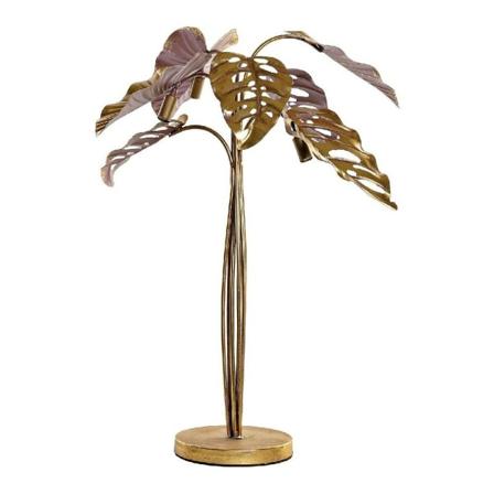 Bordslampa Dkd Home Decor Metall Gyllene (55 X 53 X 72 Cm)
