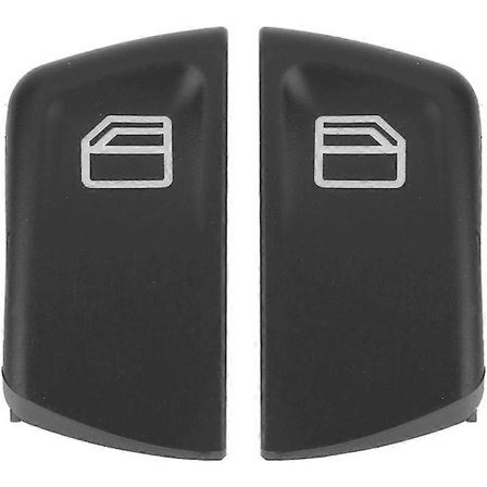 Vindusbryterhette, 2 stk Bil Elektrisk Strøm Bil Vindusbryter Knapp Deksel Erstatning for Me-rcedes Vito Viano W639 Sprinter II 906 2003-2013