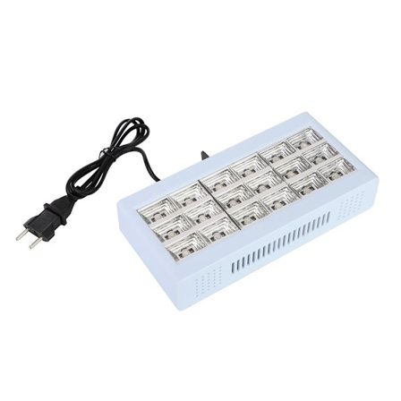 18 LED-er blinkende stroboskoplys scene belysning for fest KTV diskotek bar klubb - 240V