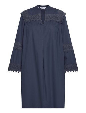 Srhallie Dress Gots Blue Soft Rebels