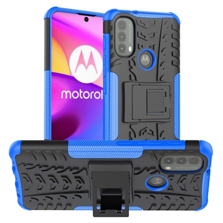 Offroad Suojakotelo Motorola Moto E40 - Sininen