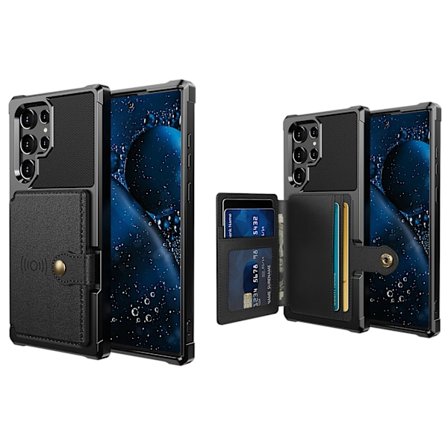 Praktiskt Skal med Korthållare - Samsung Galaxy S23 Ultra
