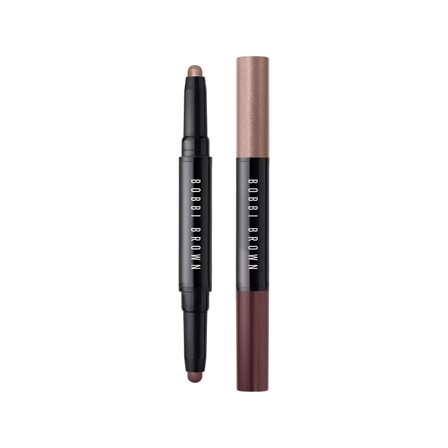Bobbi Brown Dual-Ended Long-Wear Cream Shadow Stick Pink Steel/Bark 1.6g - Ombretto crema