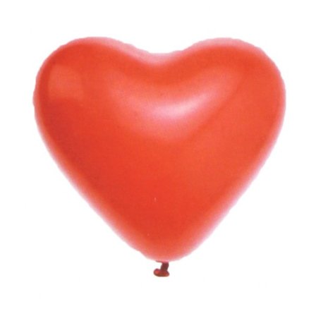 Hjärtformade Ballonger - Storpack - 12st