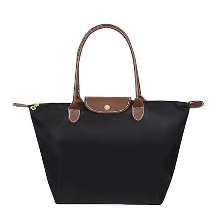 Kvinnors Canvas Axelväskor Enfärgad Återanvändbar Bärbar Väska För Transport Organisering