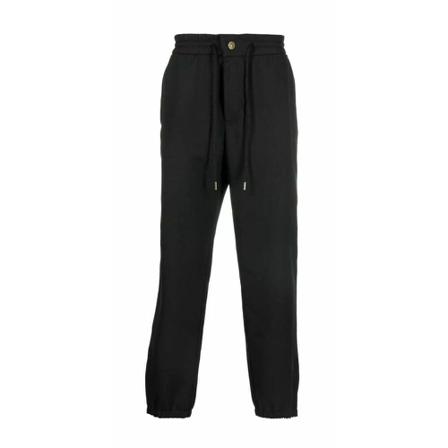 Versace Jeans Couture - Joggingbyxor - Svart - Herr - Storlek: S, Herr, Storlek: S