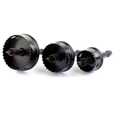 Milwaukee SHOCKWAVE Hullsagsett 3 deler Ø22, 29, 35 mm, Maskintilbehør & forbruk
