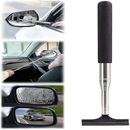 Kannettava auton taustapeilin pyyhin Nopea vedenpoisto Auto
