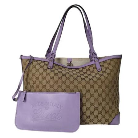 Gucci Vintage, Pre-owned Canvas gucci-bags Paars, Dames, Maat:ONE Size