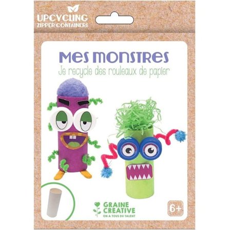 Recycling creative kit - Små monster