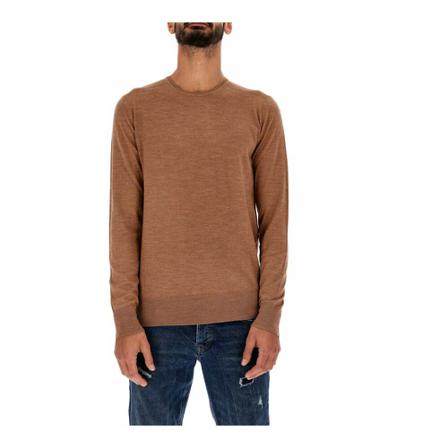Patrizia Pepe, Knitwear Bruin, Heren, Maat:XL