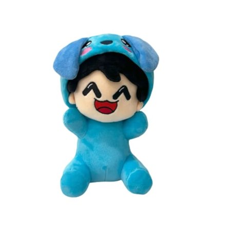 20 cm Omz Plysjdukker, Plysjspiller Myk Plysjleke Søt Kosepute for Barn Jenter Gutter Alle Aldre, Myk Utstoppet Dyrdukke