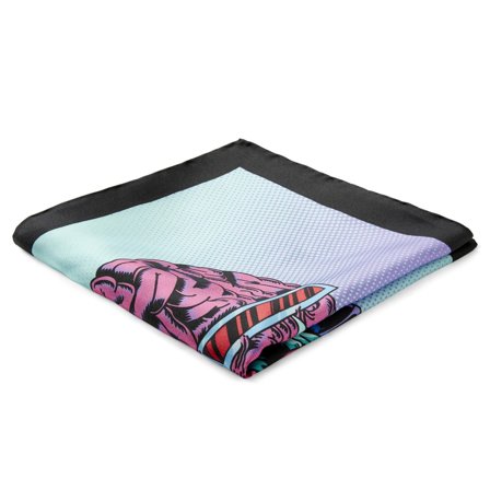 Pochette de costumer New Age Le Cerveau pour hommes - Pochettes de costume à motifs