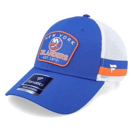 Fanatics - NHL Blau trucker Cap - New York Islanders Structured Royal/Orange Trucker @ Hatstore