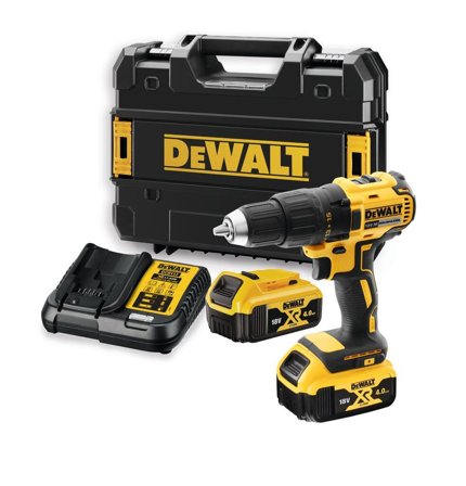 Dewalt DCD777M2T-QW Skruvdragare med batteri och laddare, Elhandverktyg