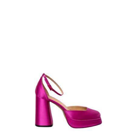 Roberto Festa, Satin pump sandal Fioletowy, Kobieta, Rozmiar: 37 EU