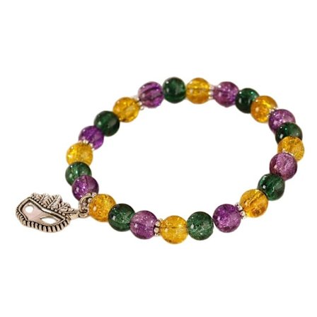 Boheme krystalarmbånd, maske vedhæng armbånd, velegnet som Valentinsdagsgave til kæreste eller mor