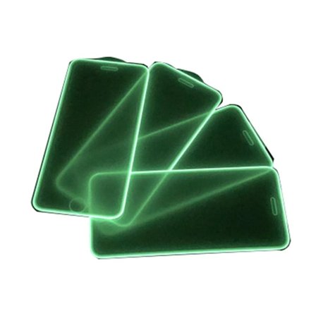 Självlysande Skärmskydd Ram 9H 0,3mm iPhone 8