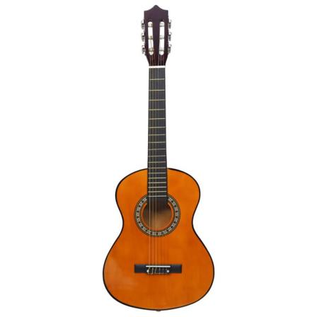 Vidaxl Gitarr För Nybörjare Och Barn Klassisk 1/2 34" Amerikansk Brun