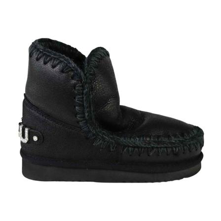 Mou, Winter Boots Czarny, Kobieta, Rozmiar: 38 EU