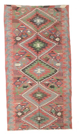 Vintage Kilim Vintage Turkish Rug 171X329 Wool