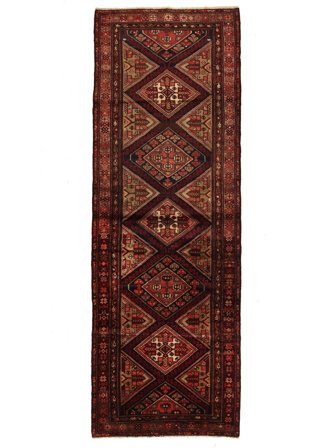 Medallion Small Hamadan Rug 108X305 Wool