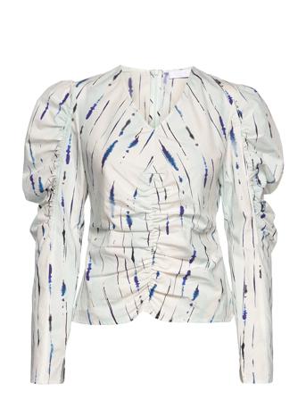 2Nd Mafalda Tt - Poplin Print Patterned 2NDDAY