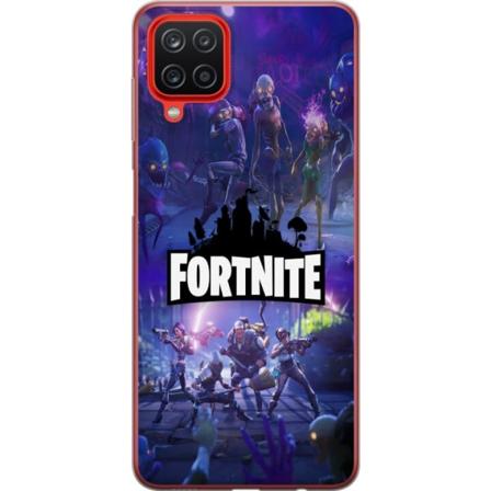 Samsung Galaxy A12 Gennemsigtig cover Fortnite