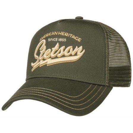 Stetson Trucker Cap American Heritage Men caps Green OneSize