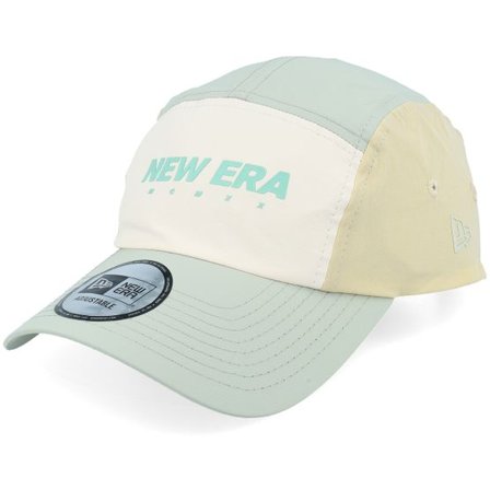 New Era - Beige 5panel Keps - Ne Tech Runner Stone/Mint/Beige 5-Panel @ Hatstore