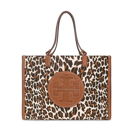 Tory Burch, Ella shopper bag Bruin, Dames, Maat:ONE Size,leer