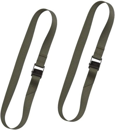 Savotta Pack straps Cam buckle 80 cm pakkaushihnat 2 kpl, vihreä - Pakkausvyöt