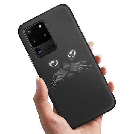 Samsung Galaxy S20 Ultra - Cover/Mobilcover Sort Kat