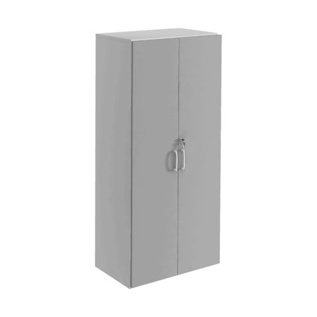 DENORD DESIGN 4xA4-hylla med dörrar grå - Lyreco - Kontorsmöbler och inredning - Skåp och hyllor - Hyllor