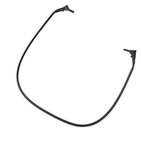 Nedre liste til bagrude 51717033257, nedre tætning til bagrude kompatibel med bil 7-serie E65 E66 2000-2008-Perfekt