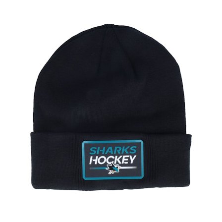 Fanatics - NHL Schwarz Cuff Mütze - San Jose Sharks Authentic Pro Prime Beanie Black Cuff @ Hatstore