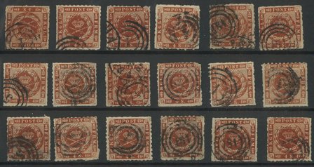 Danmark - AFA 9 - Stemplet