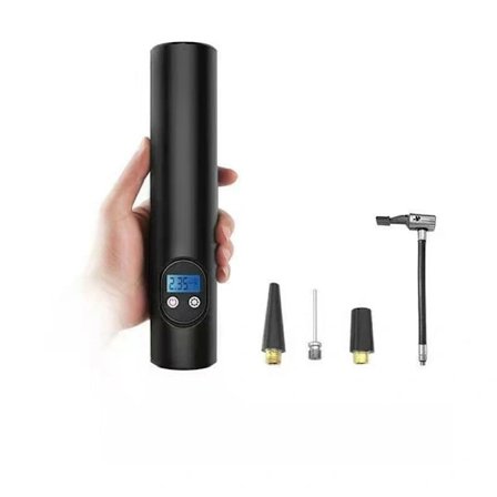 /EA/Svart ny bil luftpumpe elektrisk kompressor med genopladeligt litiumionbatteri til bil