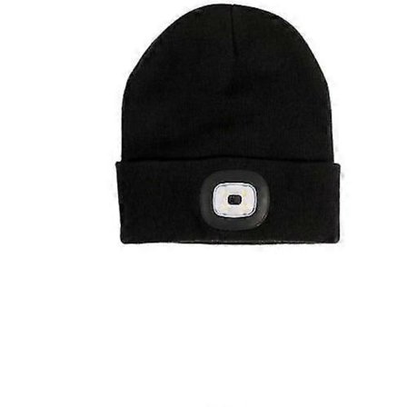 LED Mössa Herr med USB Uppladdningsbart Batteri [DB]