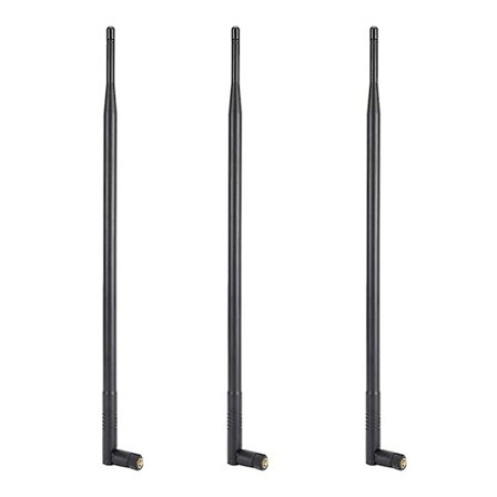 12dbi Wifi-antenne, 2.4g/5g dobbeltbånds High Gain Long Range Wifi-antenne med Rpsma-stik til Wi