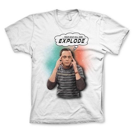 Sheldon - Your Head Will Now Explode T-Shirt L