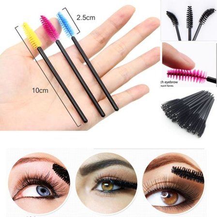 50 eyelash brushes Eyelash brush Disposable Spiral brush