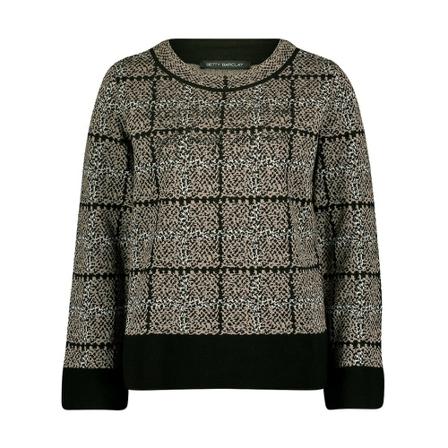 Betty Barclay Pullover , Bruin , Dames , Maat: 4XL Truis