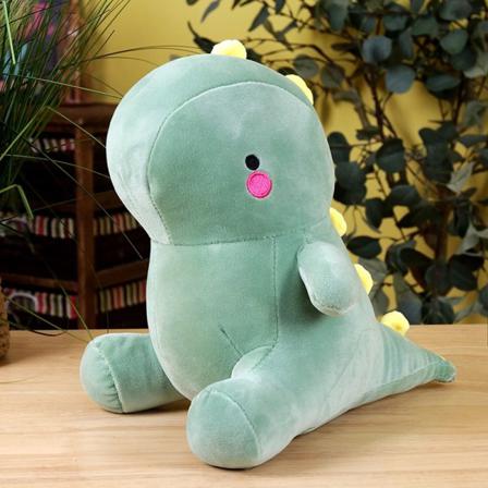 Plysch Dinosaurie Toy Fyllda Plyschleksaker Grön 25cm
