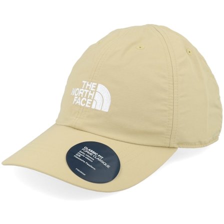 The North Face - Beige unconstructed Cappellino - Horizon Hat Khaki Stone Dad Cap @ Hatstore